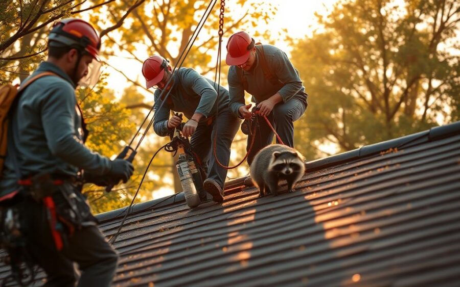 usuwanie kun z dachu usuwanie kun z dachu