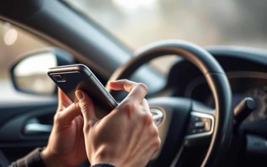 Jak bezpiecznie używać telefonu podczas jazdy (hands‑free)?