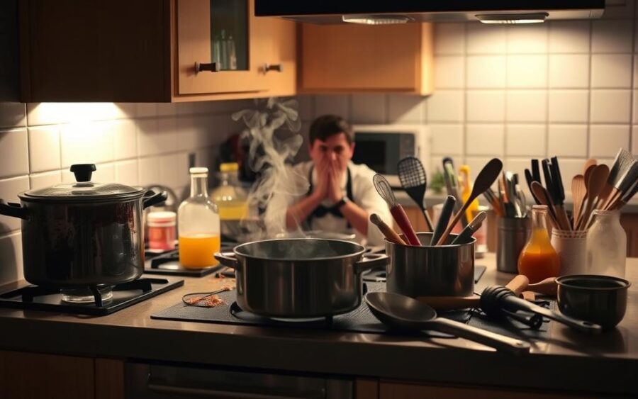 błędy podczas gotowania