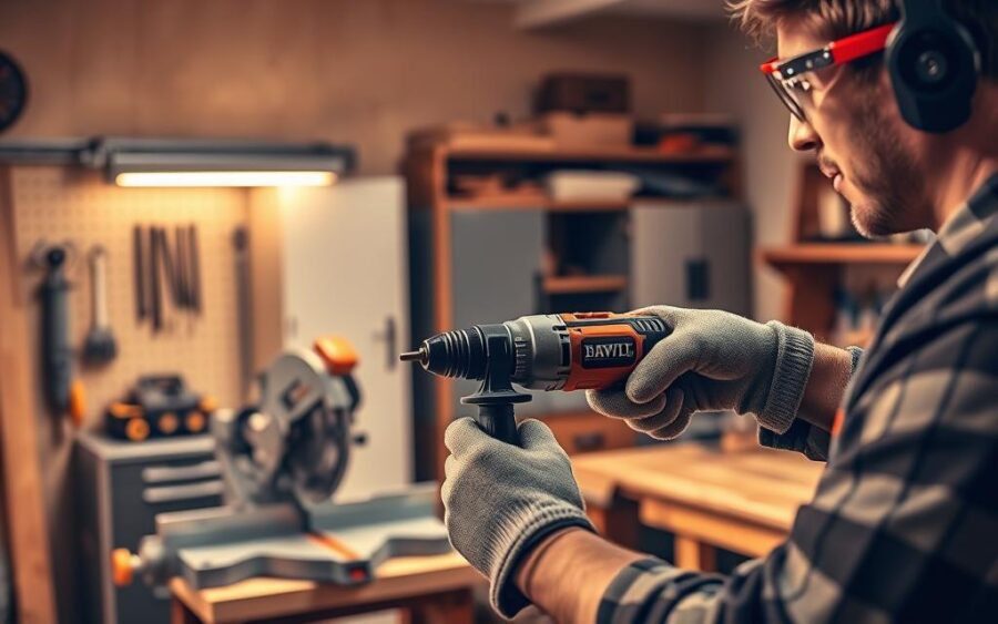 Jak bezpiecznie obsługiwać elektronarzędzia (wiertarkę, piłę)?